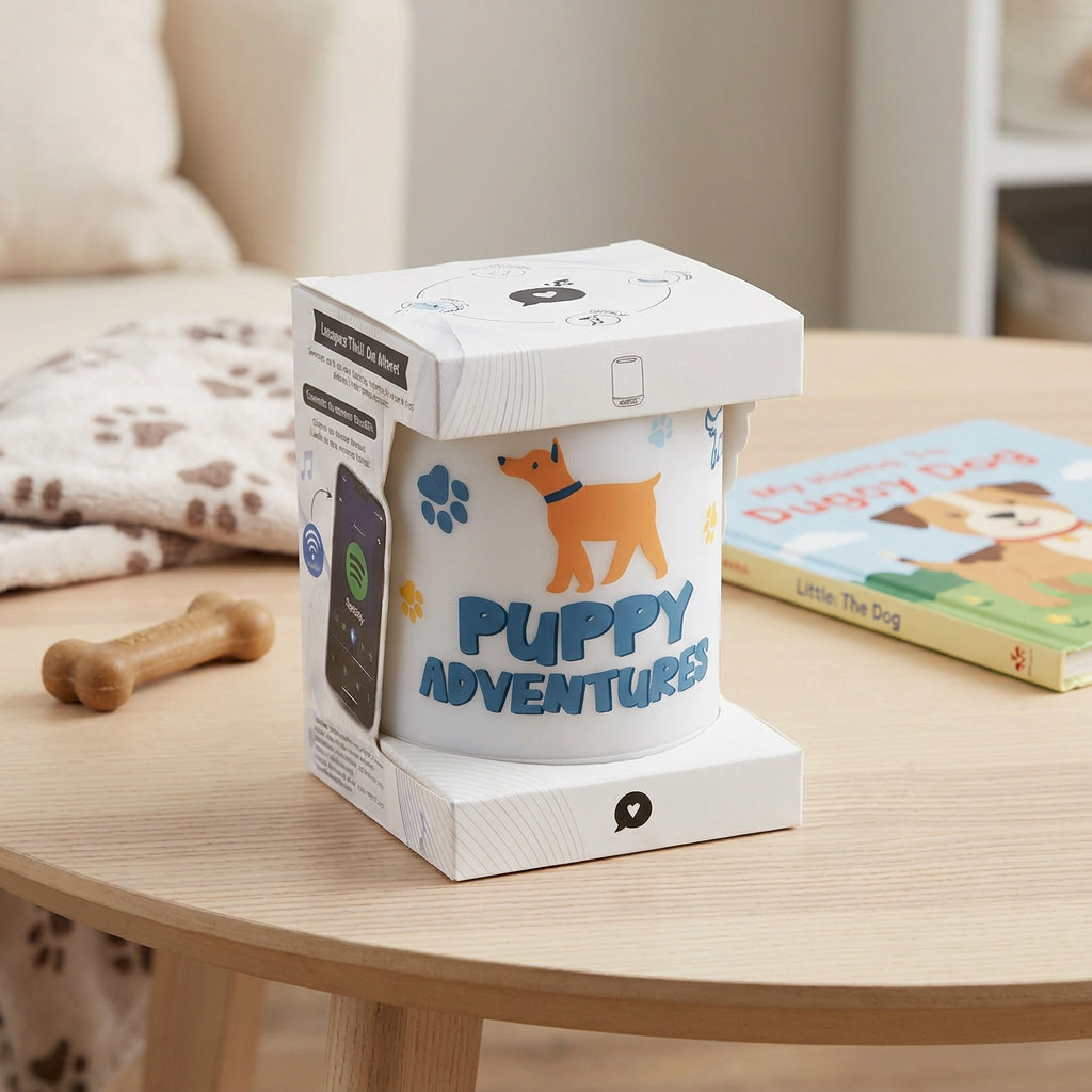 Lámpara altavoz Bluetooth - Puppy Adventures