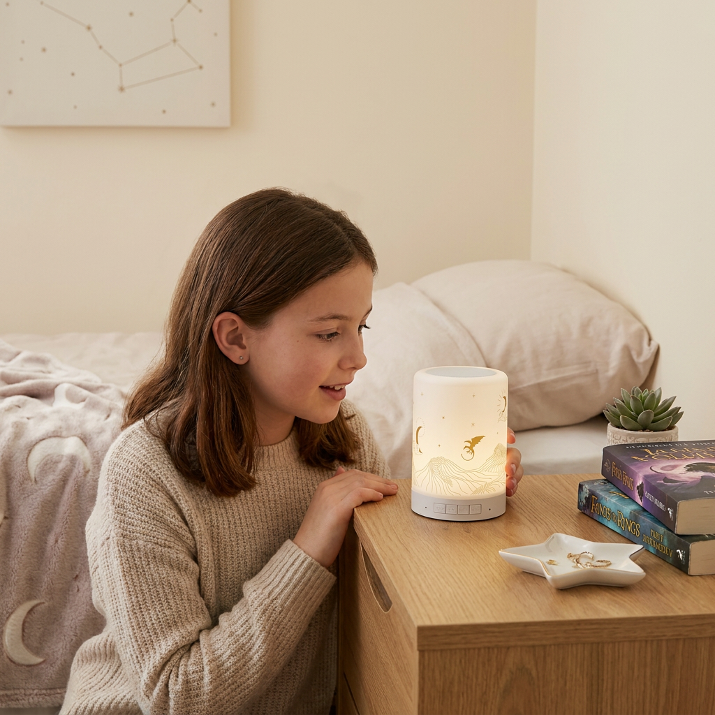 Lámpara altavoz Bluetooth - Draconis
