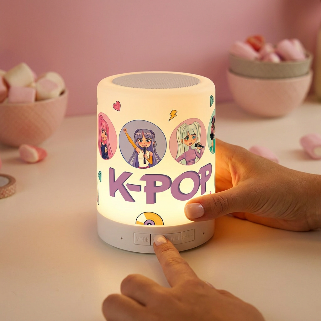 Lámpara Altavoz - K-Pop | Lovely Story