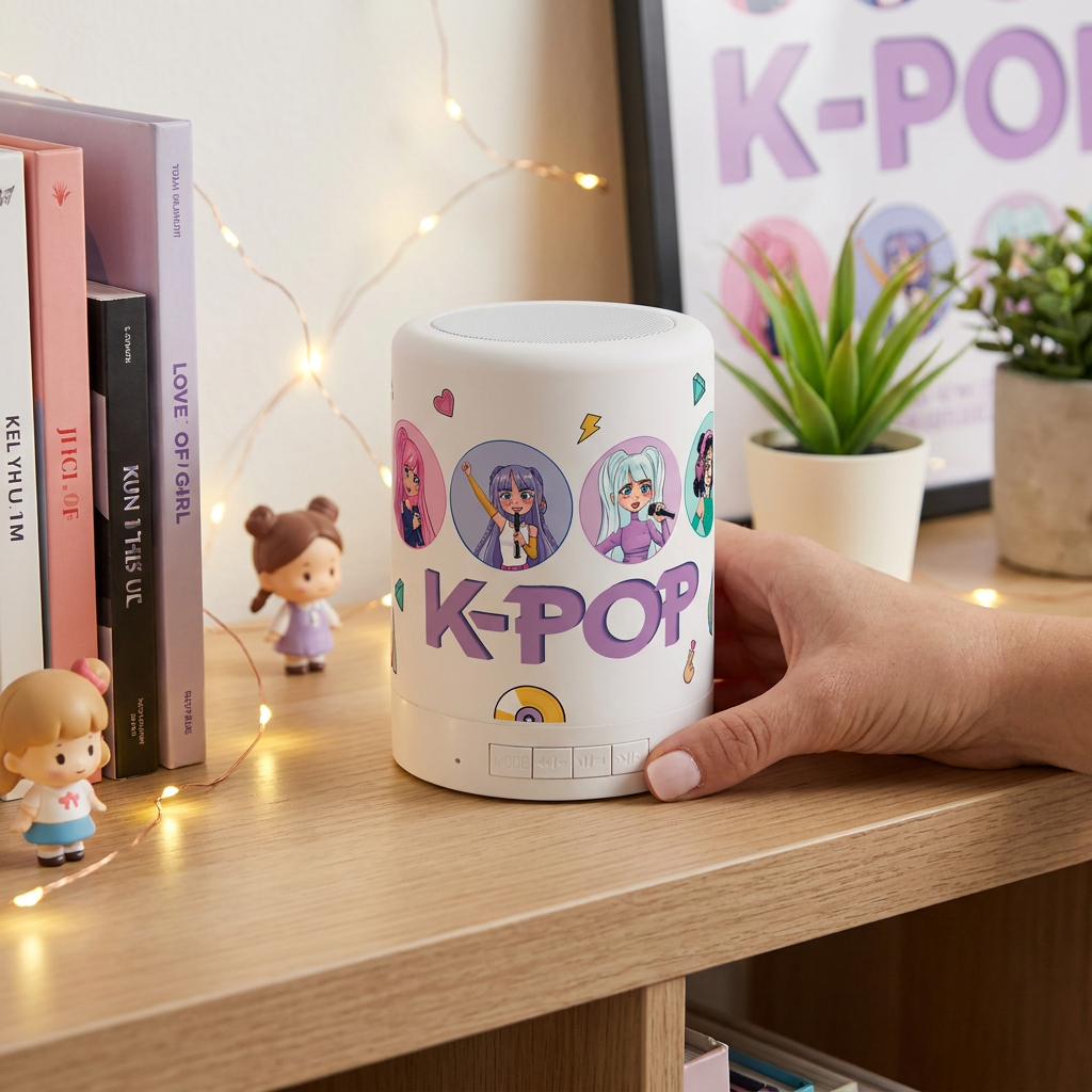 Lámpara Altavoz - K-Pop | Lovely Story