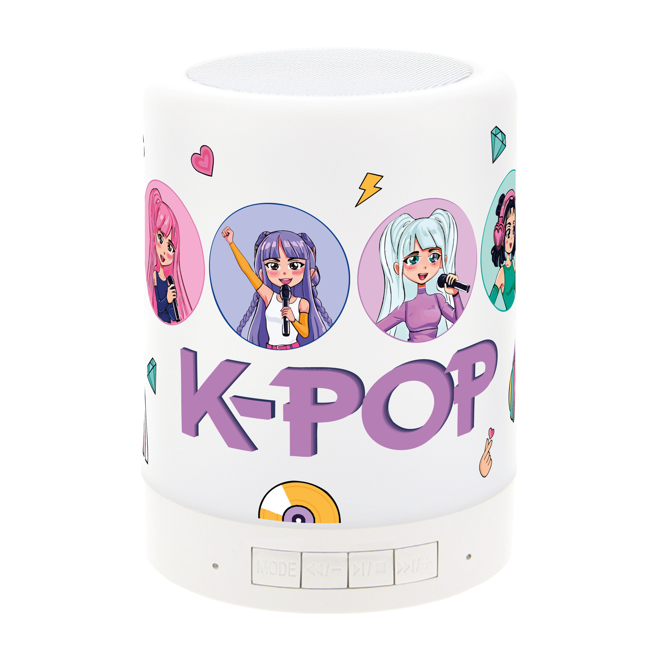 Lámpara Altavoz - K-Pop | Lovely Story