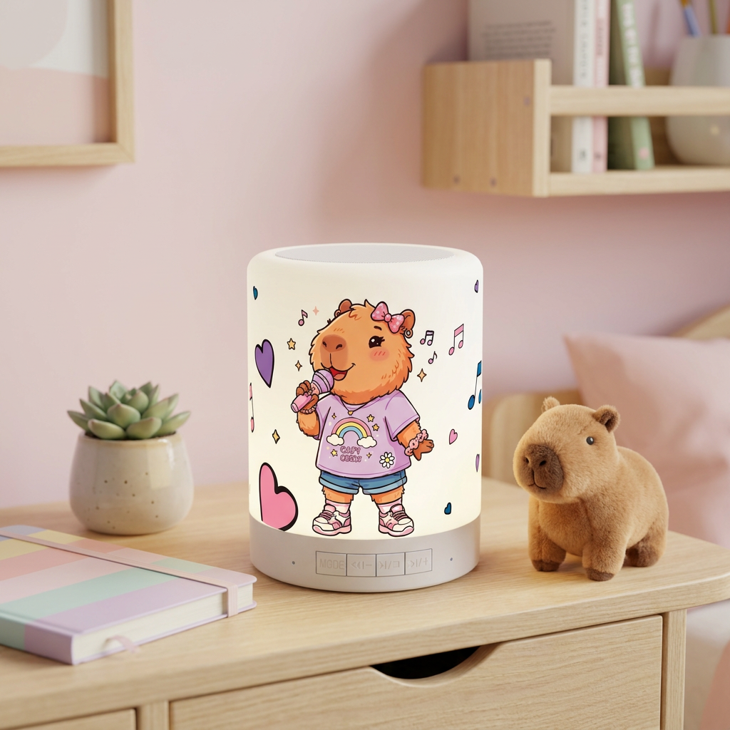 Lámpara altavoz Bluetooth - Capi Glam