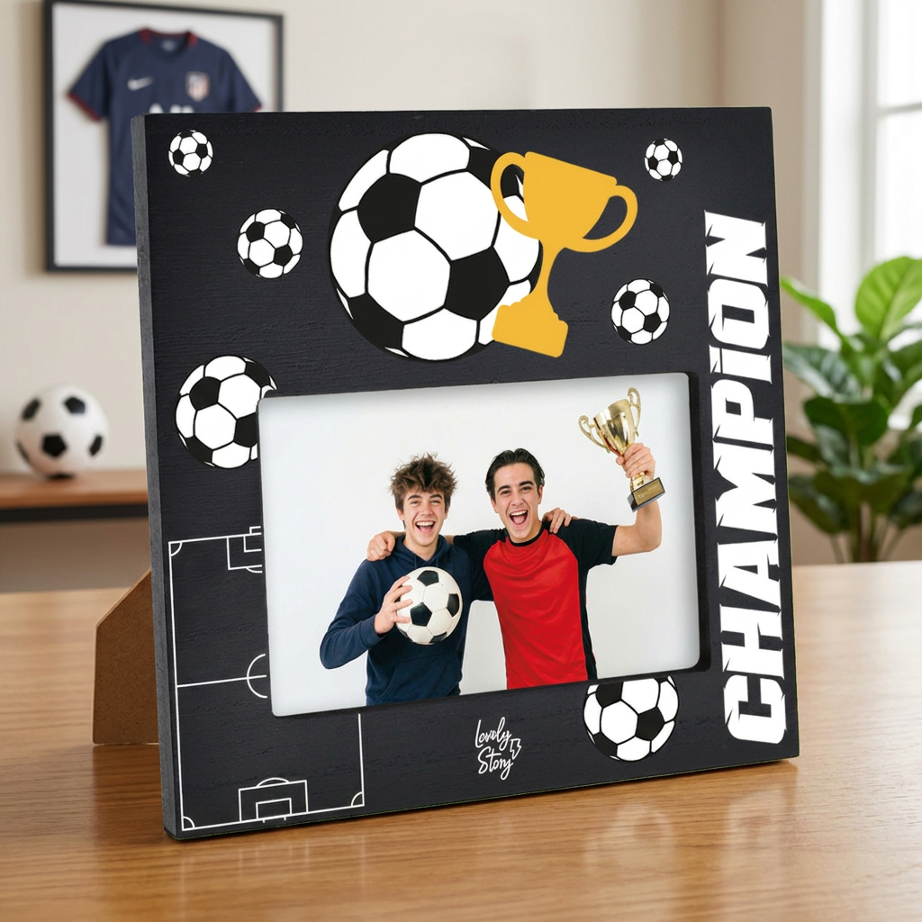 Marco de Madera – Football Match