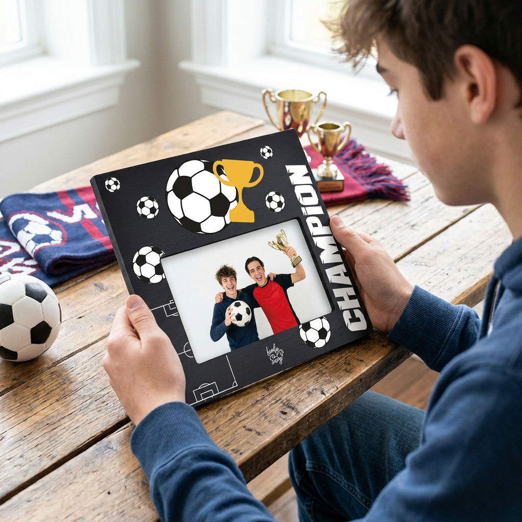 Marco de Madera – Football Match