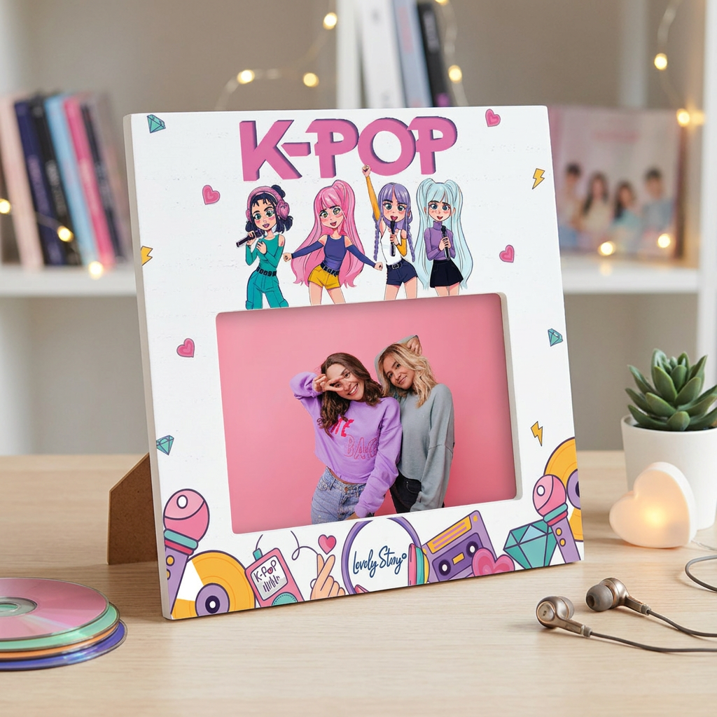Marco de Madera – K-Pop | Lovely Story