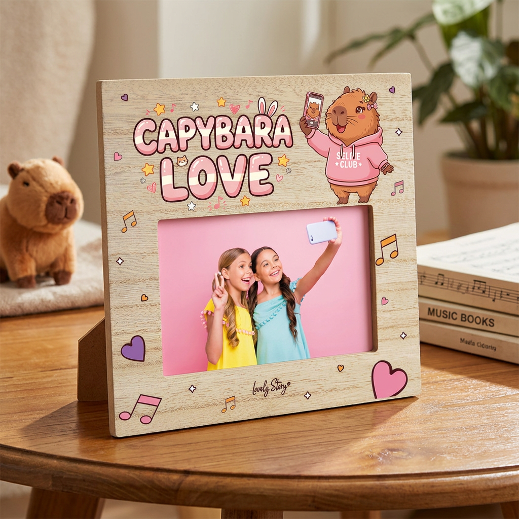 Marco de fotos - Capi Love - Wood
