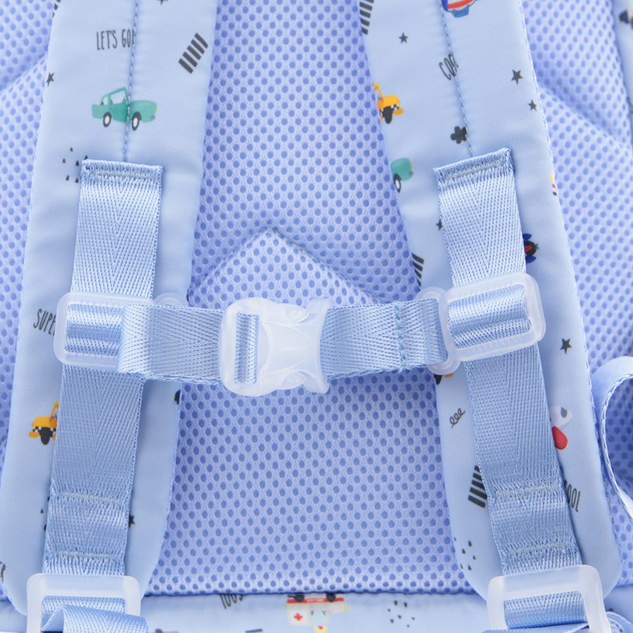 Mochila infantil escolar - Tiny Motors