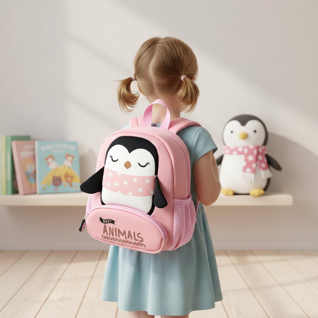 Mochila Infantil - Penguin | Aurea Kids
