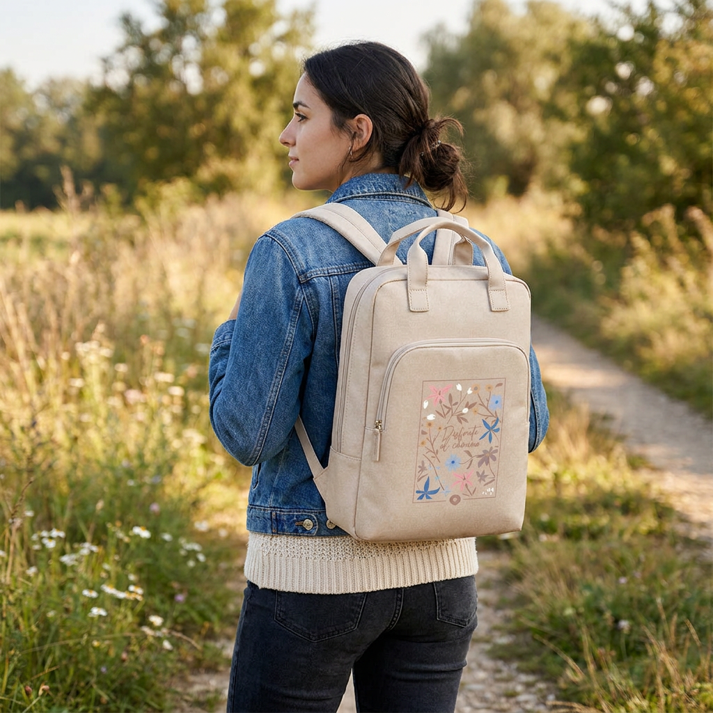 Mochila para portátil - Colección Petal Whisper