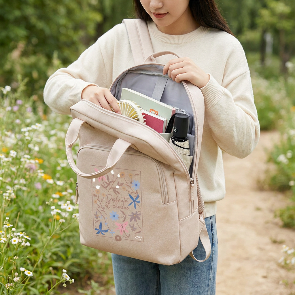 Mochila para portátil - Colección Petal Whisper