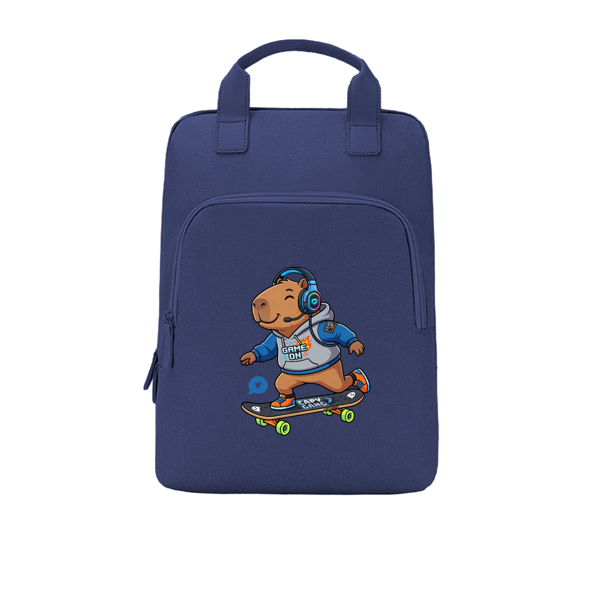 Mochila para portátil - Capi Gamer - Dark Blue