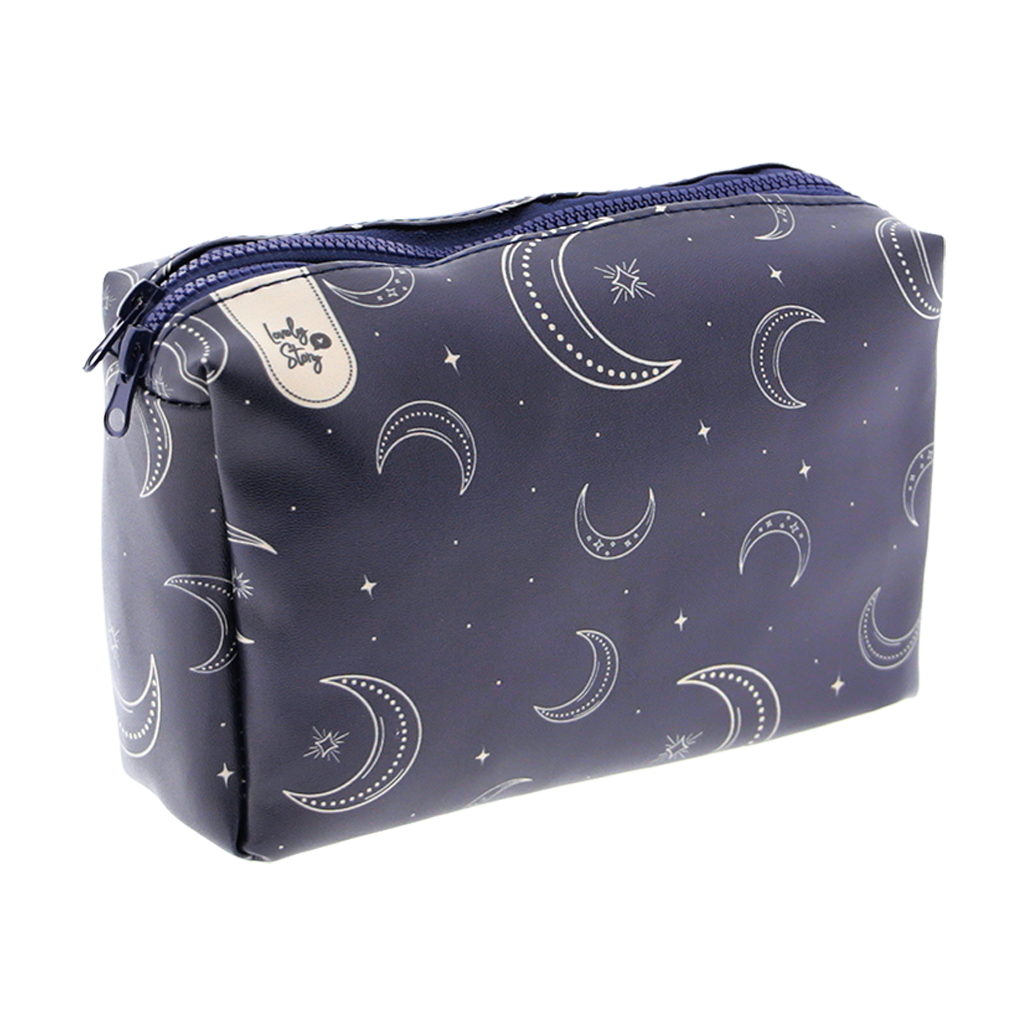 Neceser Estampado con Doble Cremallera