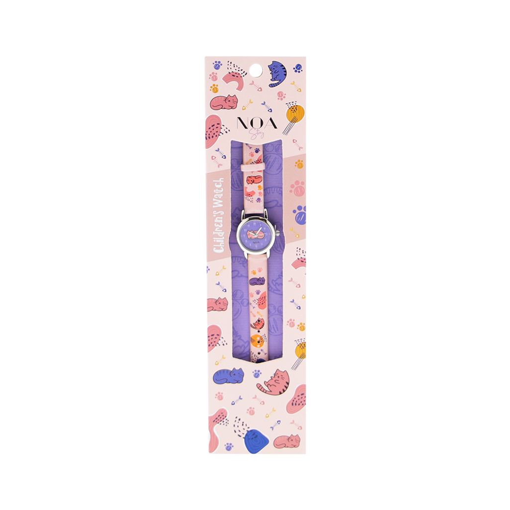 Reloj infantil Noa Kids - Gatos