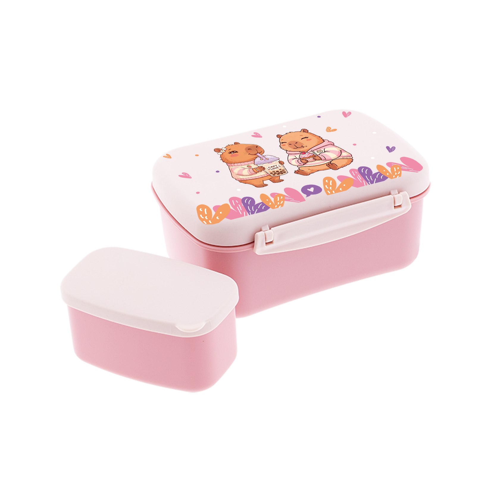 Portalimentos hermético - Capi Bubble - Pink