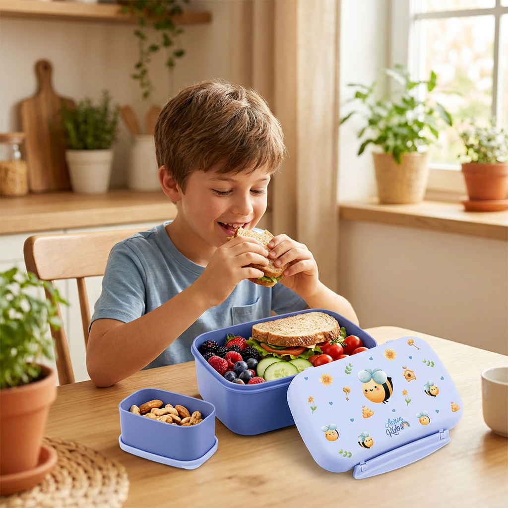 Portalimentos Hermético – Little Bugs | Aurea Kids