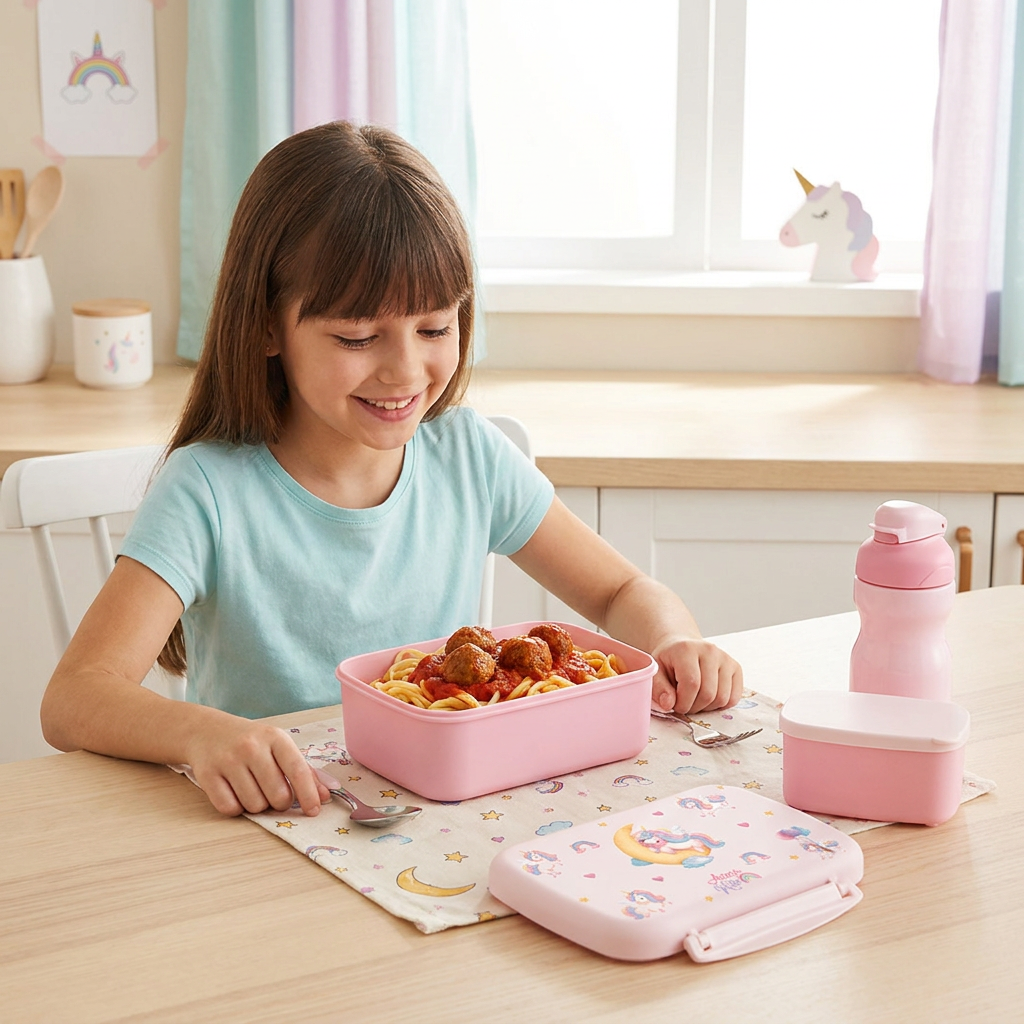 Portalimentos Hermético – Magic Unicorn | Aurea Kids