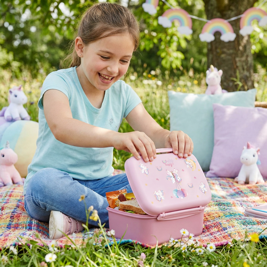 Portalimentos Hermético – Magic Unicorn | Aurea Kids