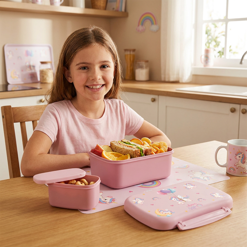 Portalimentos Hermético – Magic Unicorn | Aurea Kids
