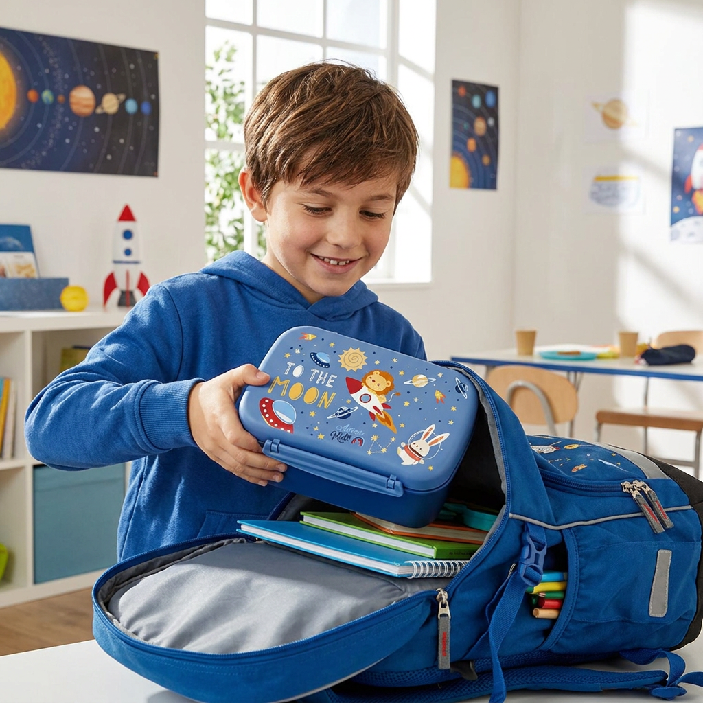 Portalimentos Hermético – Space Adventure | Aurea Kids