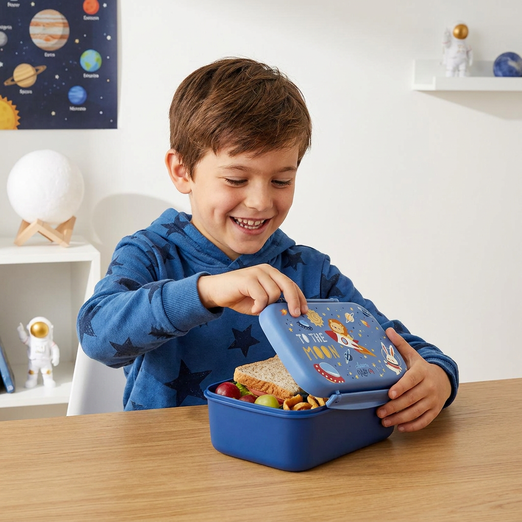 Portalimentos Hermético – Space Adventure | Aurea Kids
