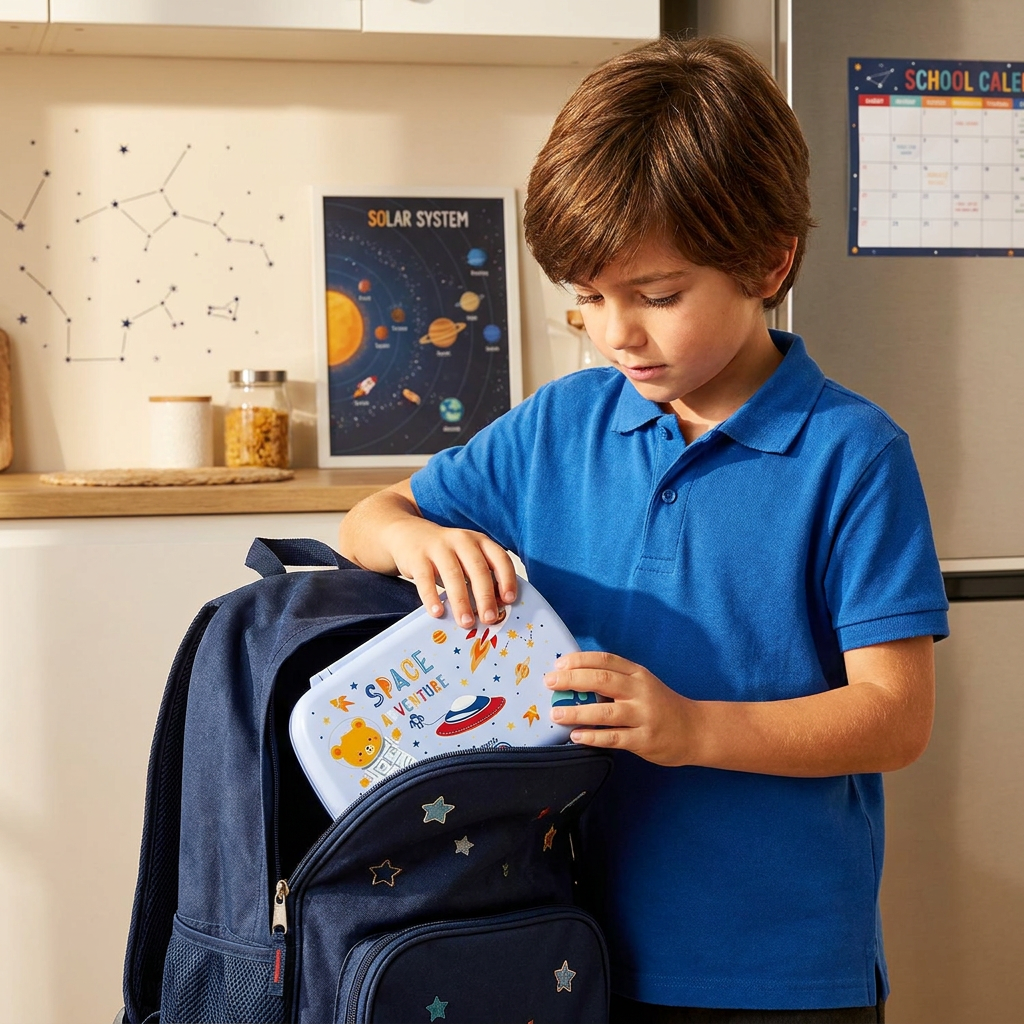 Portalimentos Hermético – Space Adventure | Aurea Kids