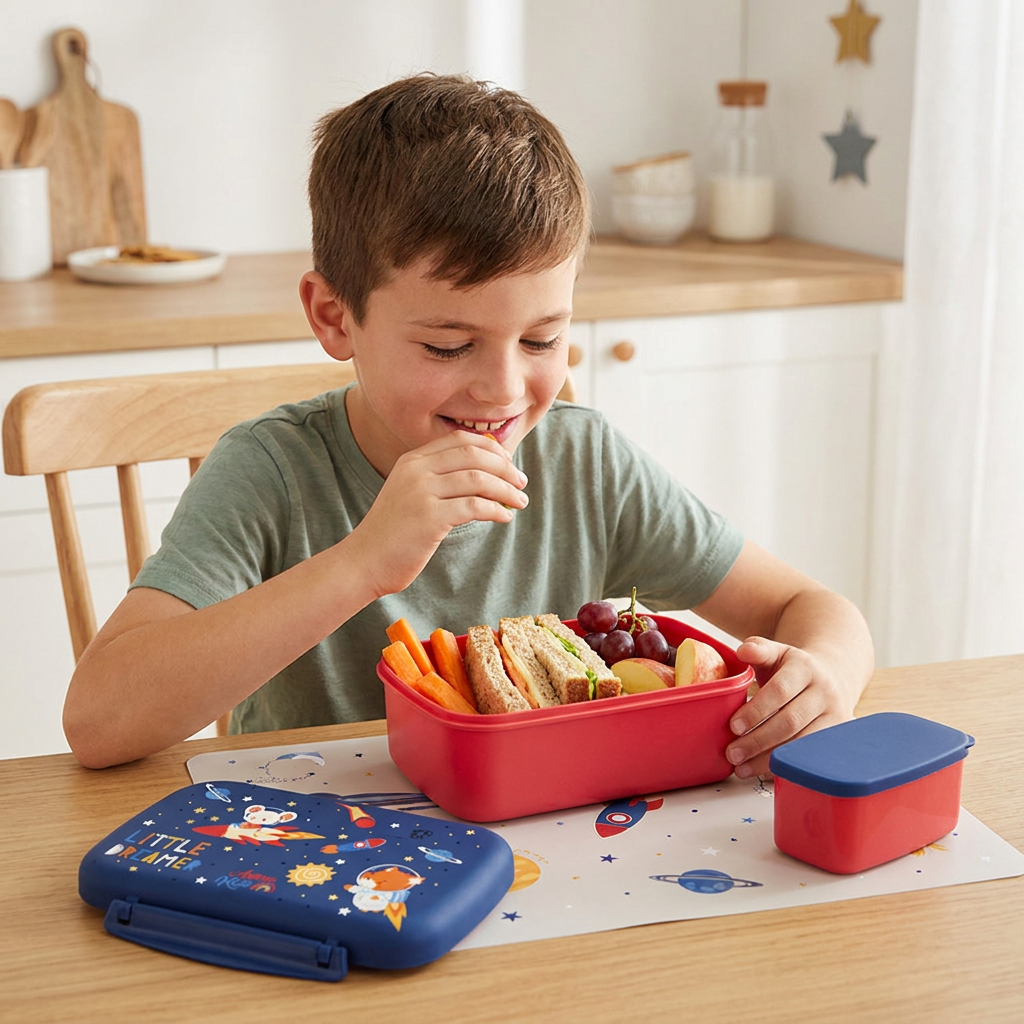 Portalimentos Hermético – Space Adventure | Aurea Kids