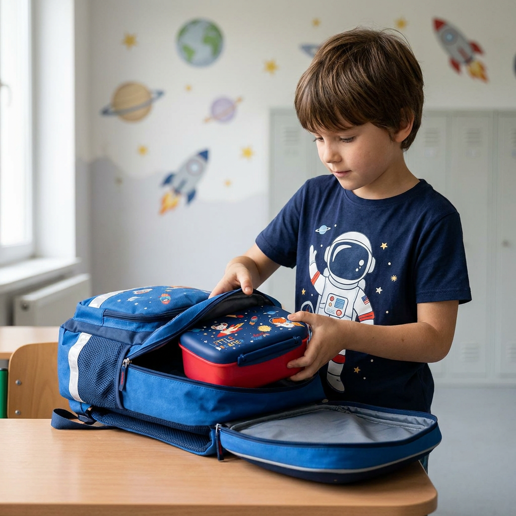 Portalimentos Hermético – Space Adventure | Aurea Kids