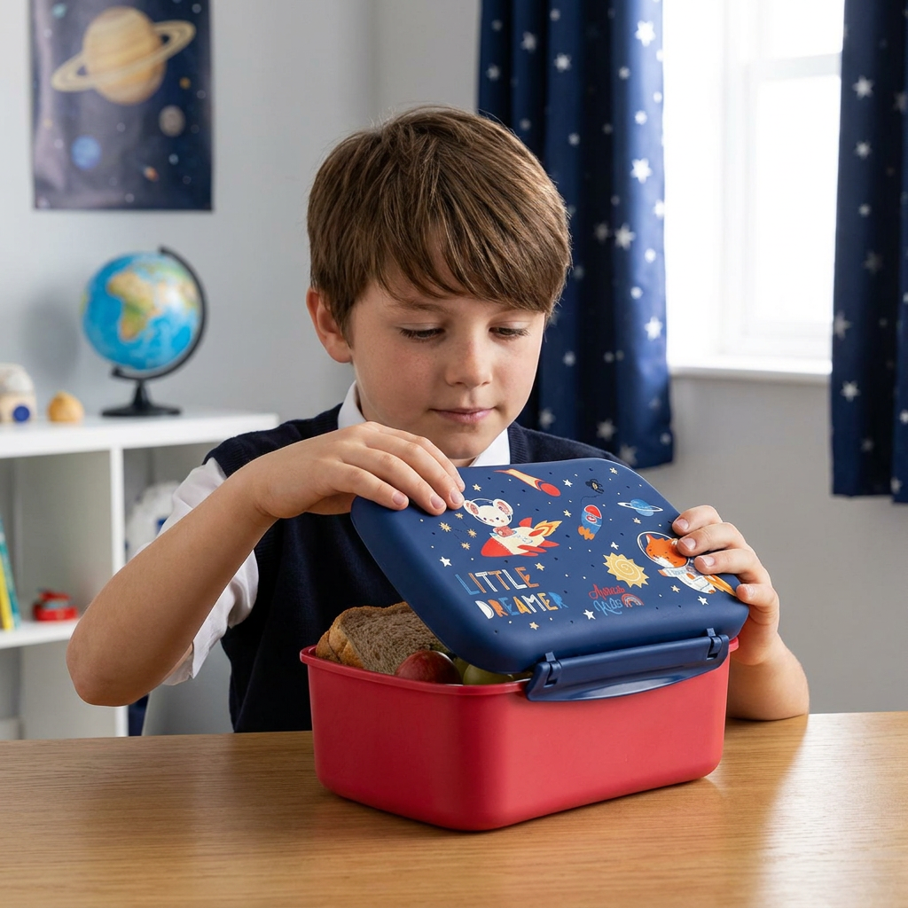 Portalimentos Hermético – Space Adventure | Aurea Kids