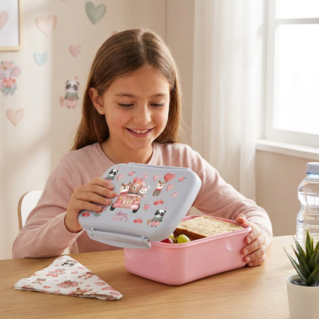 Portalimentos Hermético – Lovely Travellers | Aurea Kids