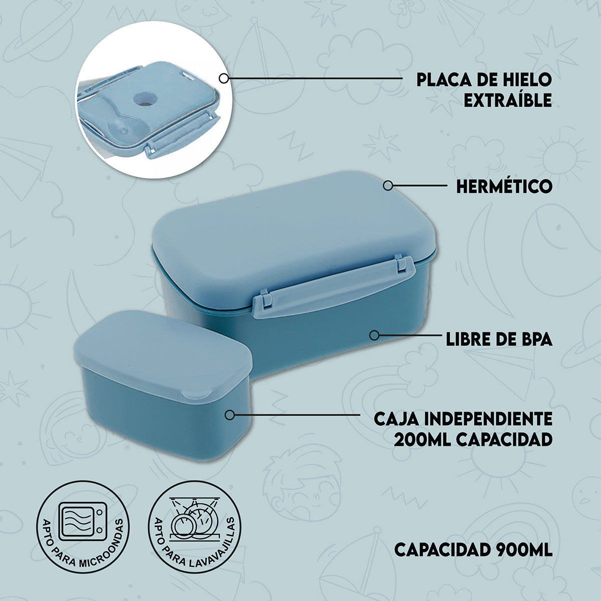 Tupper Hermético - Safari