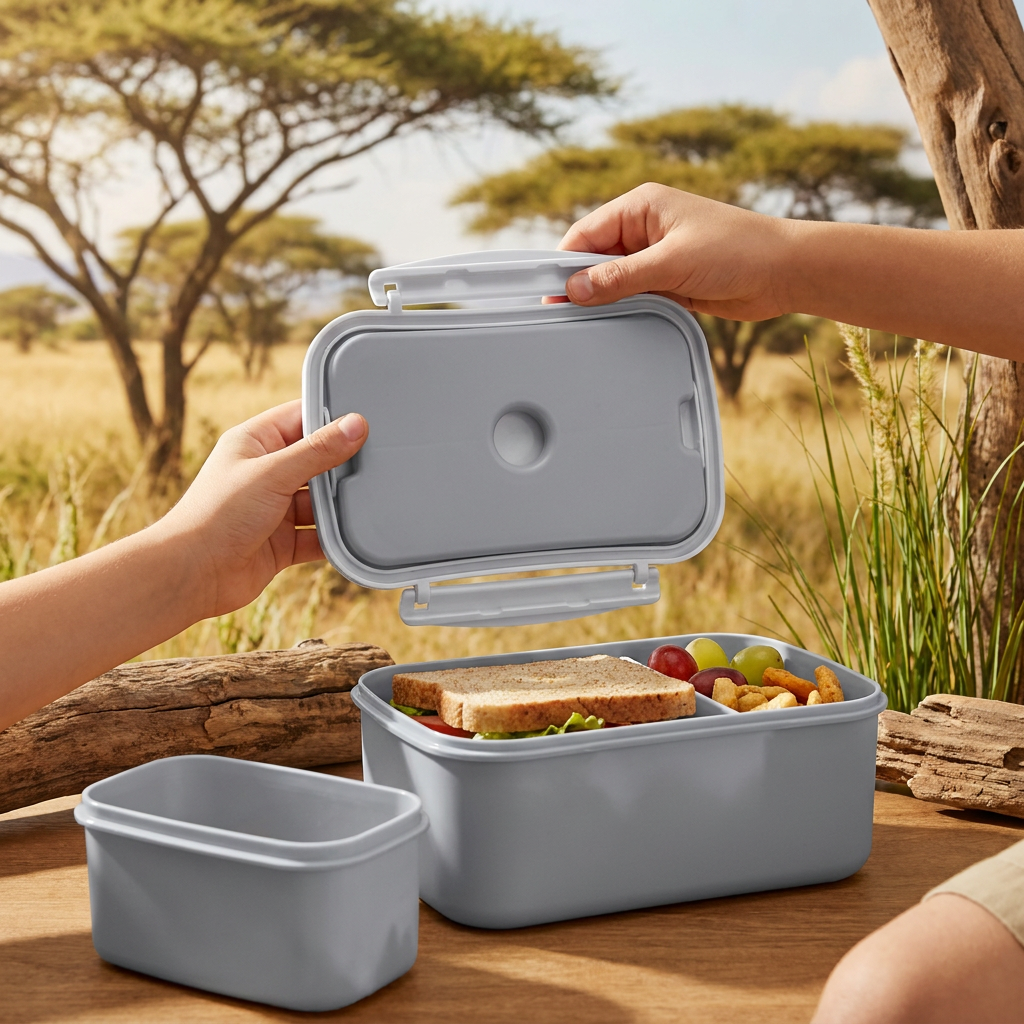 Portalimentos Hermético – Safari | Aurea Kids