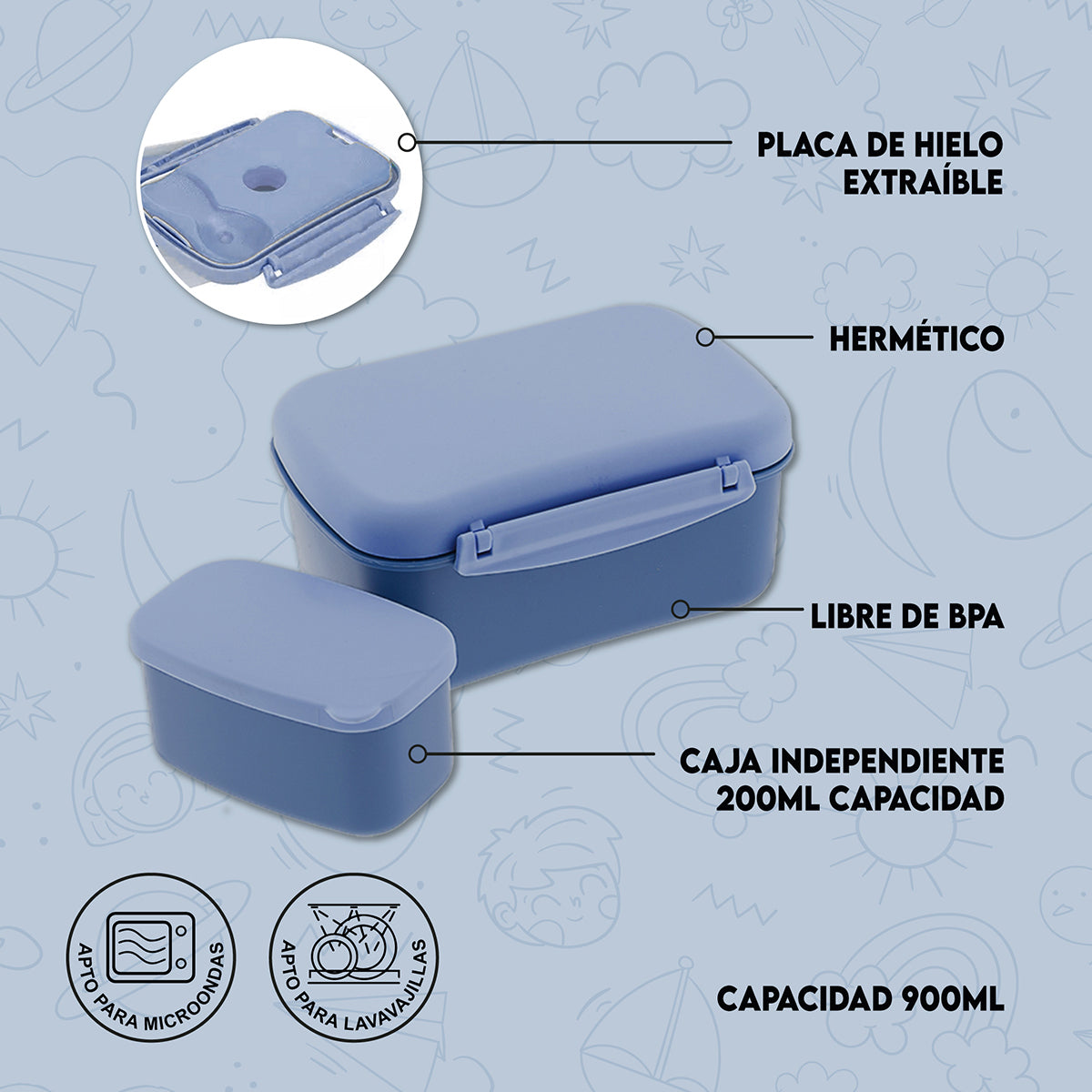 Tupper Hermético - Safari