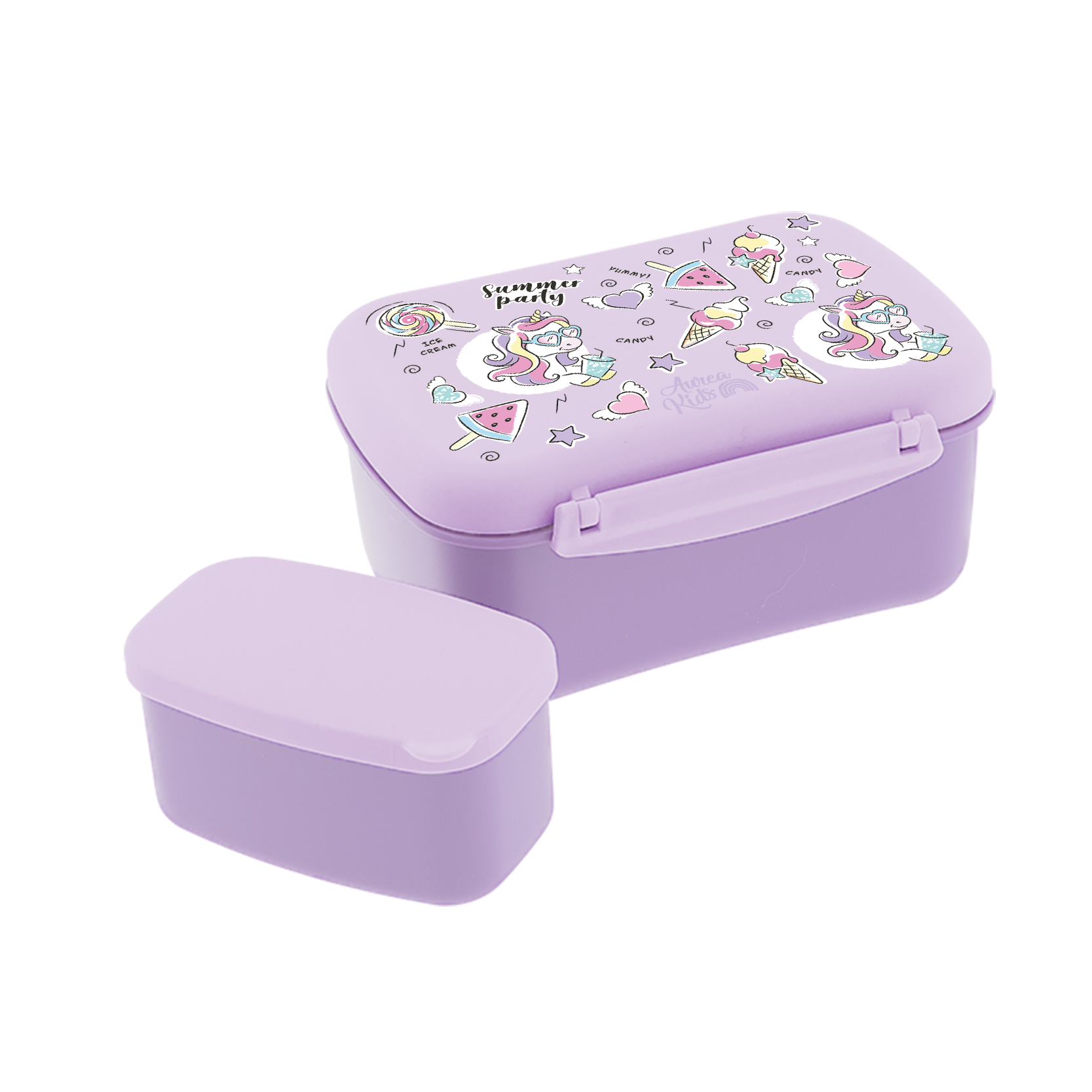 Portalimentos Hermético – Unicorn Party | Aurea Kids