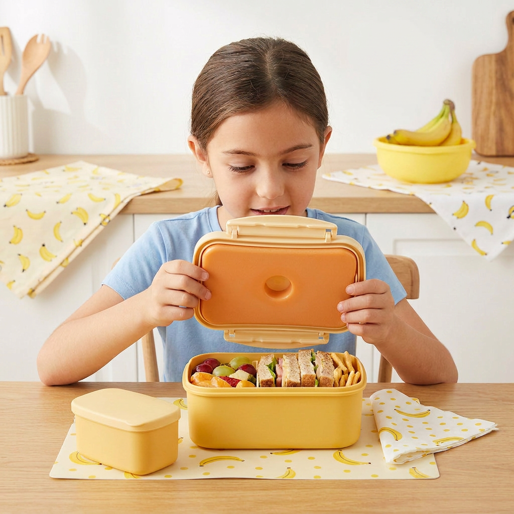 Portalimentos Hermético – Mustard | Aurea Kids