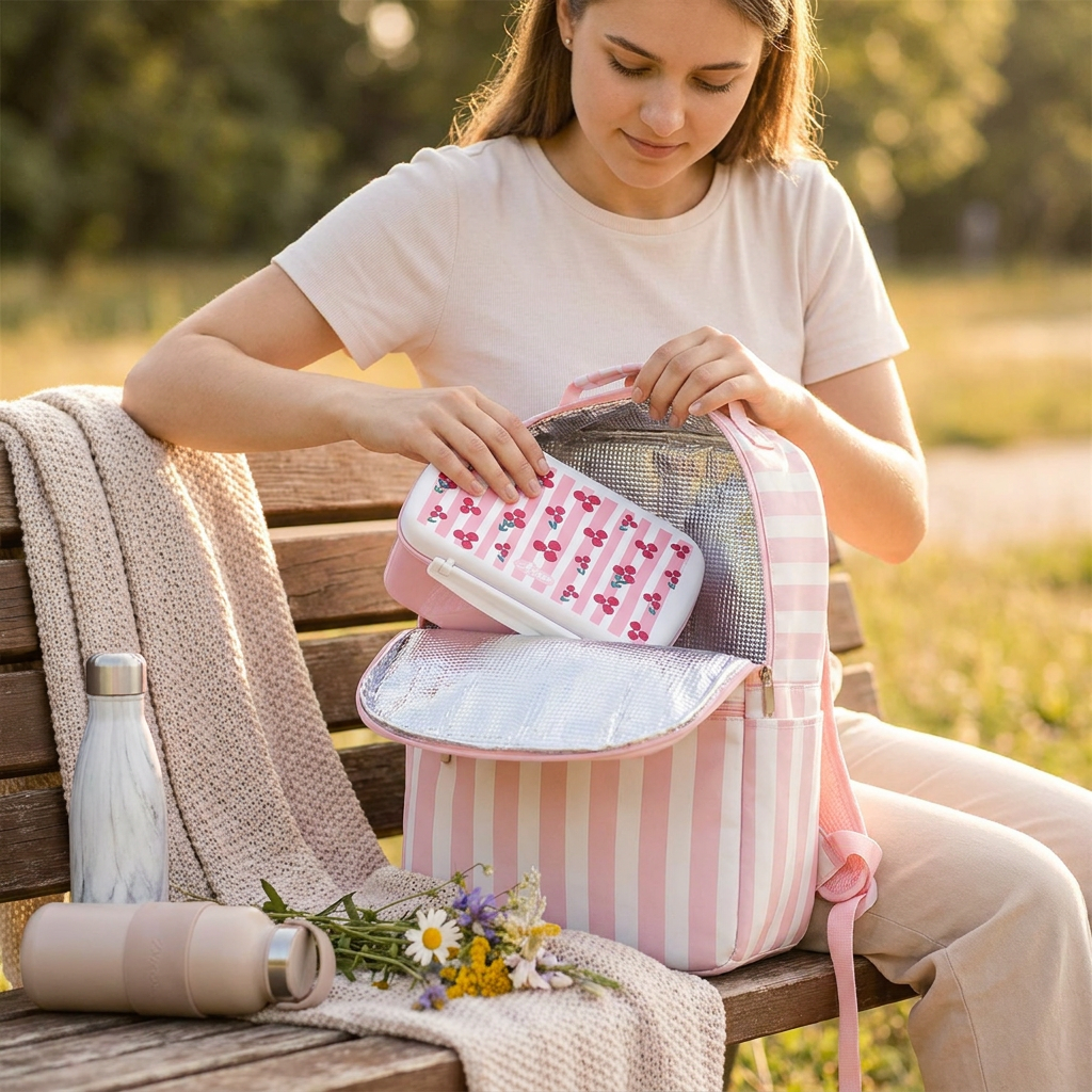 Portalimentos Hermético – Floral Picnic | Aurea