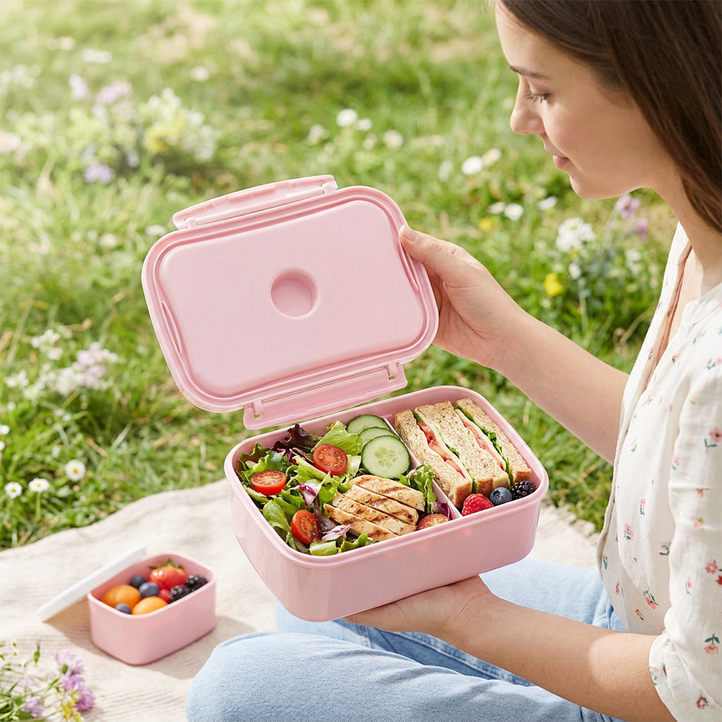 Portalimentos Hermético – Floral Picnic | Aurea