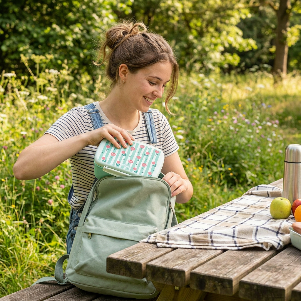 Portalimentos Hermético – Floral Picnic | Aurea