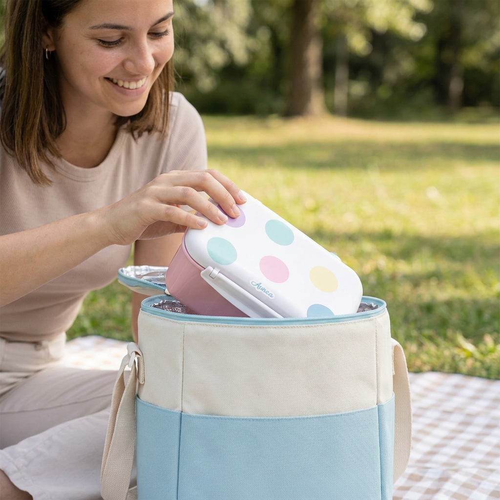 Portalimentos Hermético – Happy Dots | Aurea
