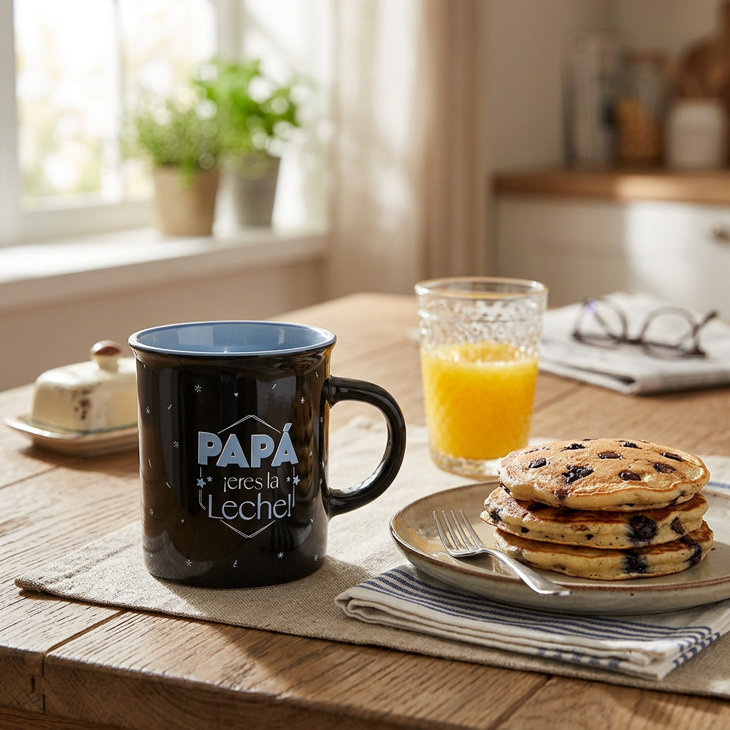Taza vintage 430ml - ¡Papá, eres la leche!