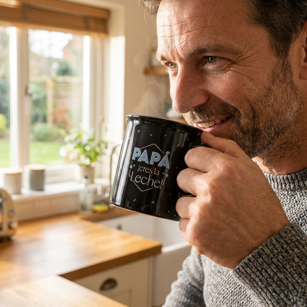 Taza vintage 430ml - ¡Papá, eres la leche!