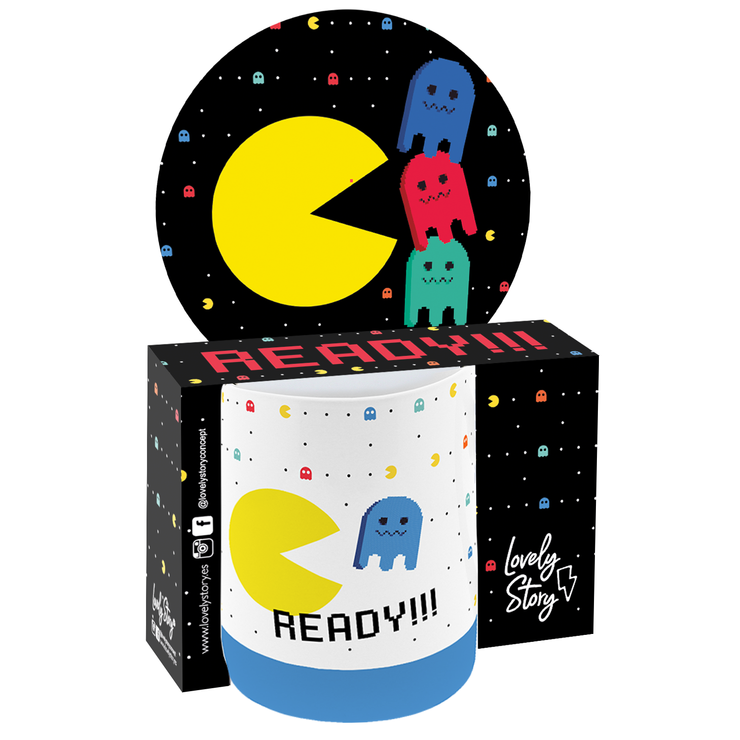 Taza 330ml - Retro Pixel