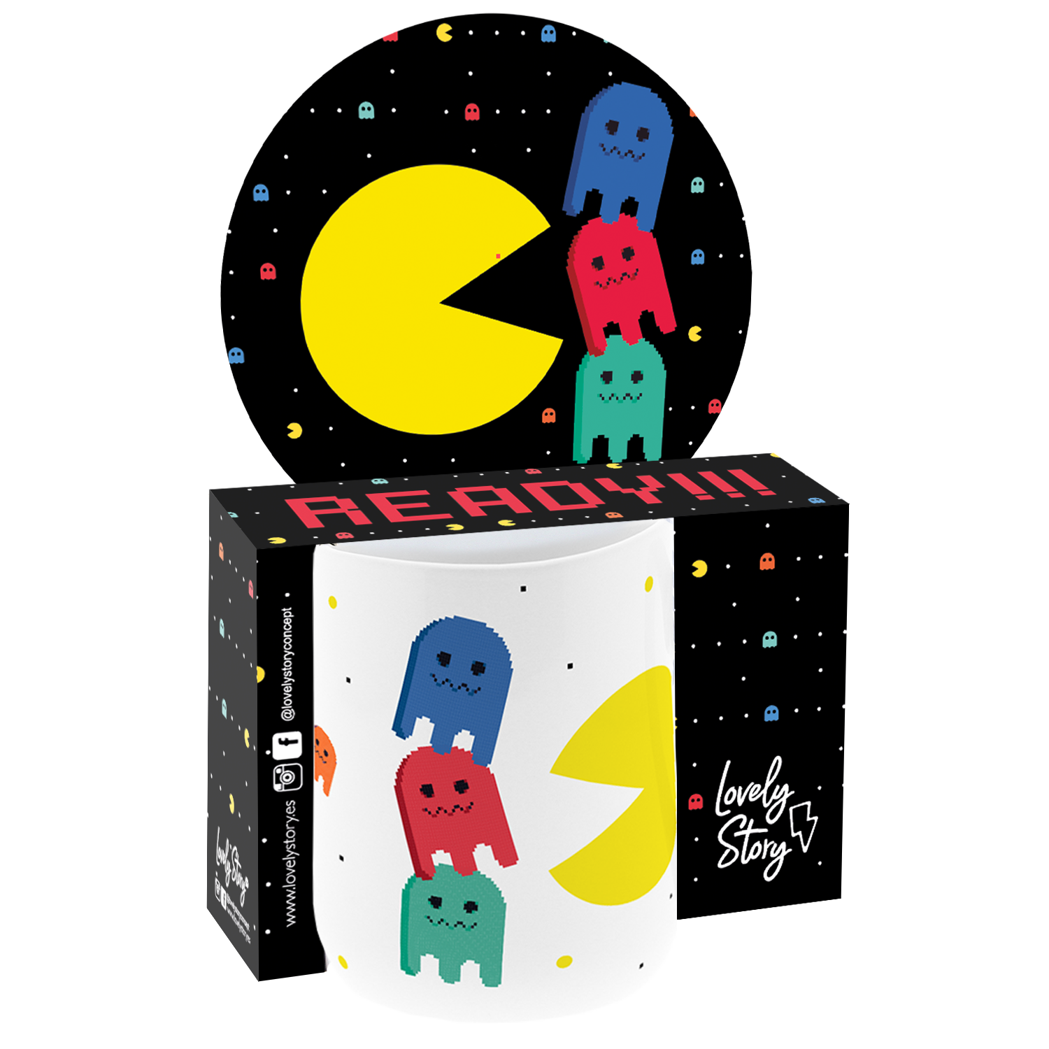 Taza 330ml - Retro Pixel
