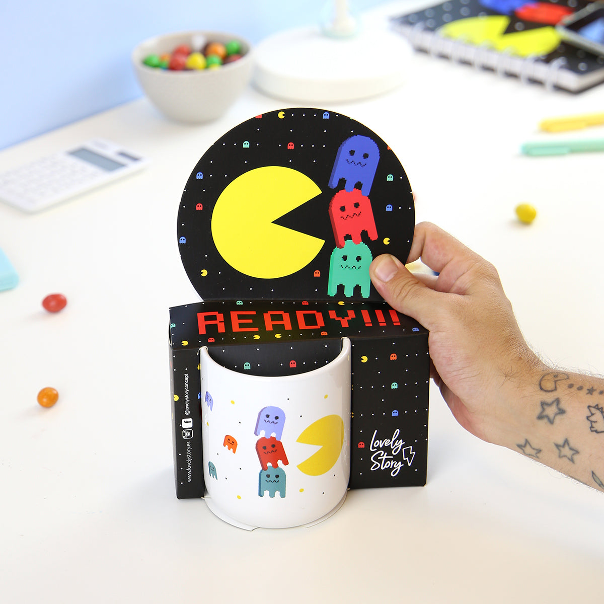 Taza 330ml - Retro Pixel