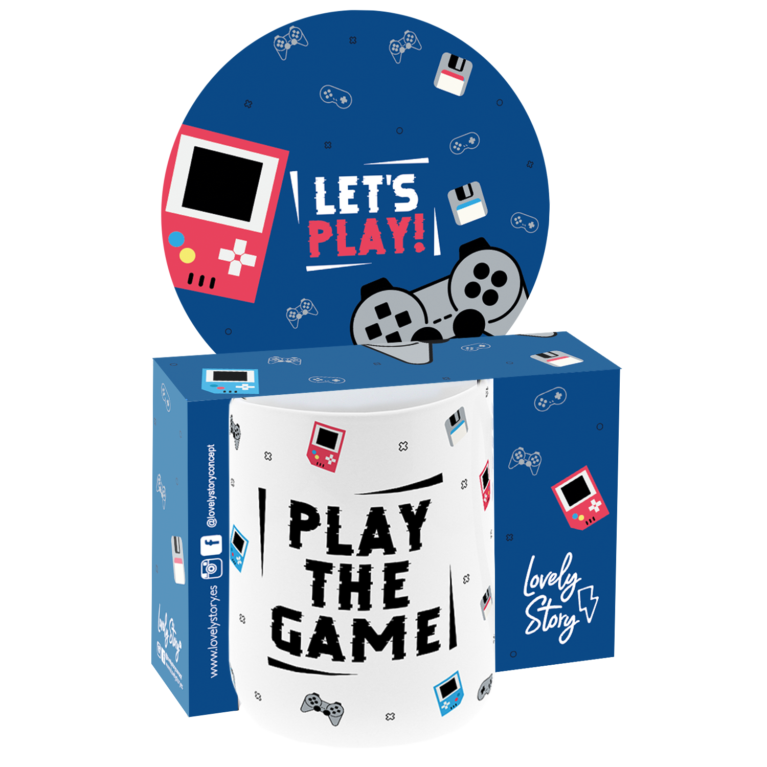 Taza 330ml - Play Mode