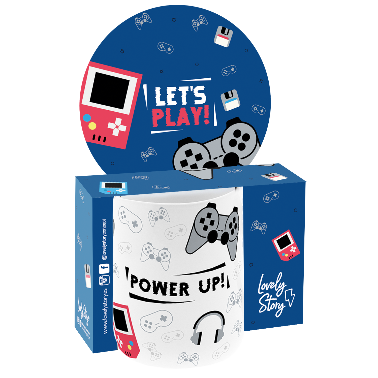 Taza 330ml - Play Mode