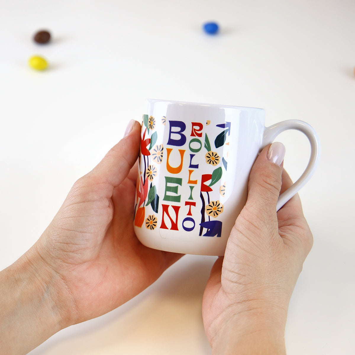 Taza 330ml - Happy Bloom