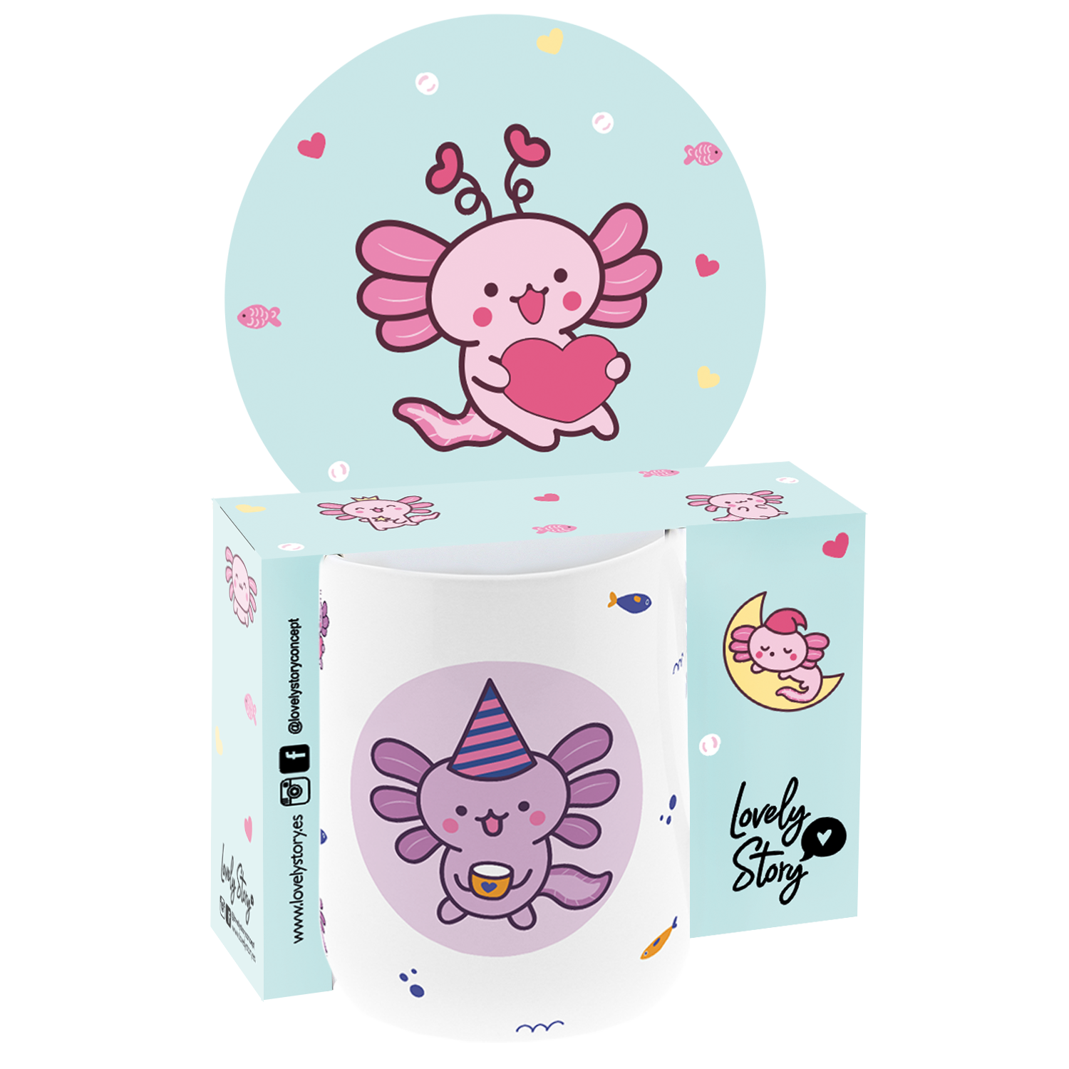 Taza 330ml - Funny Axo