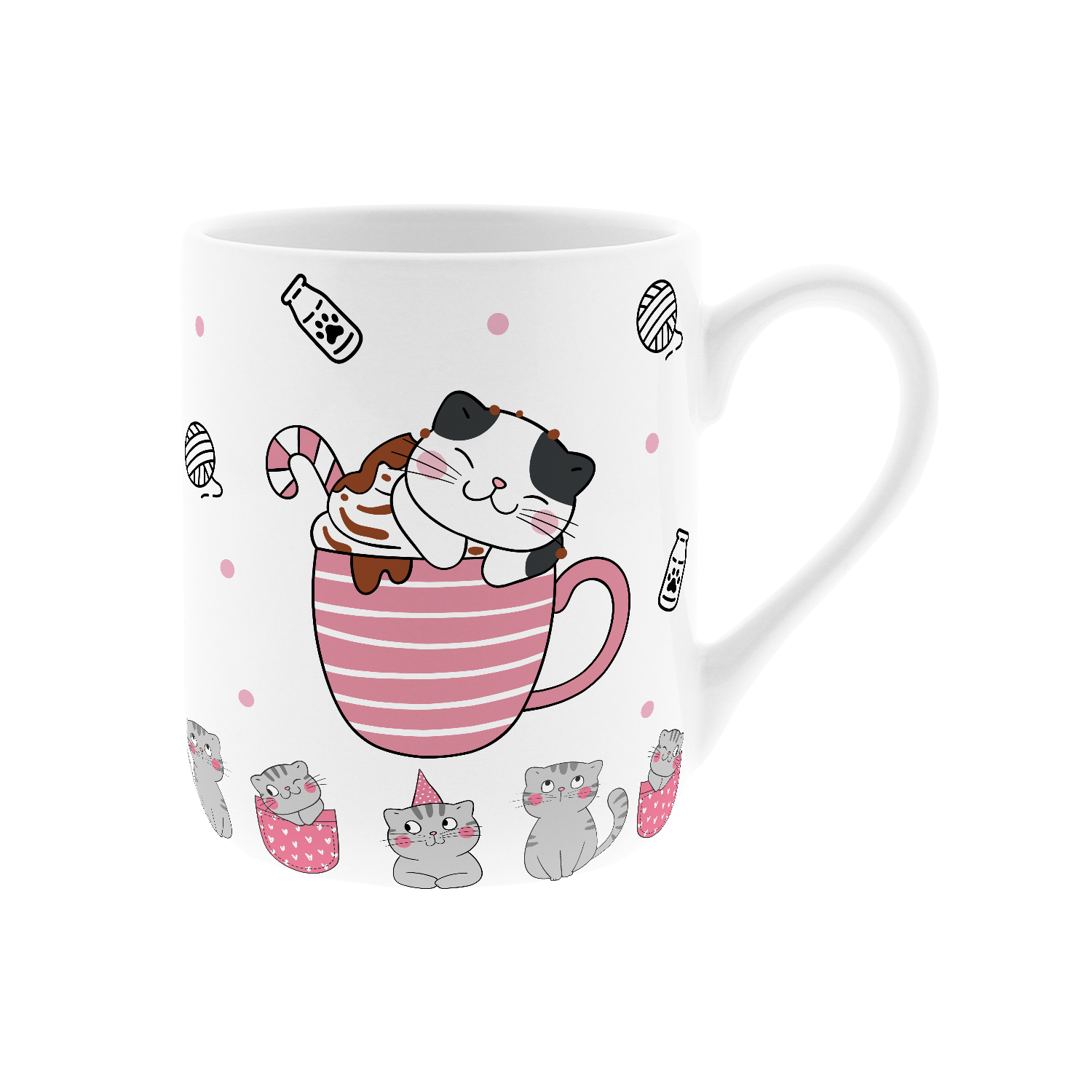 Taza 330ml - Kitty World
