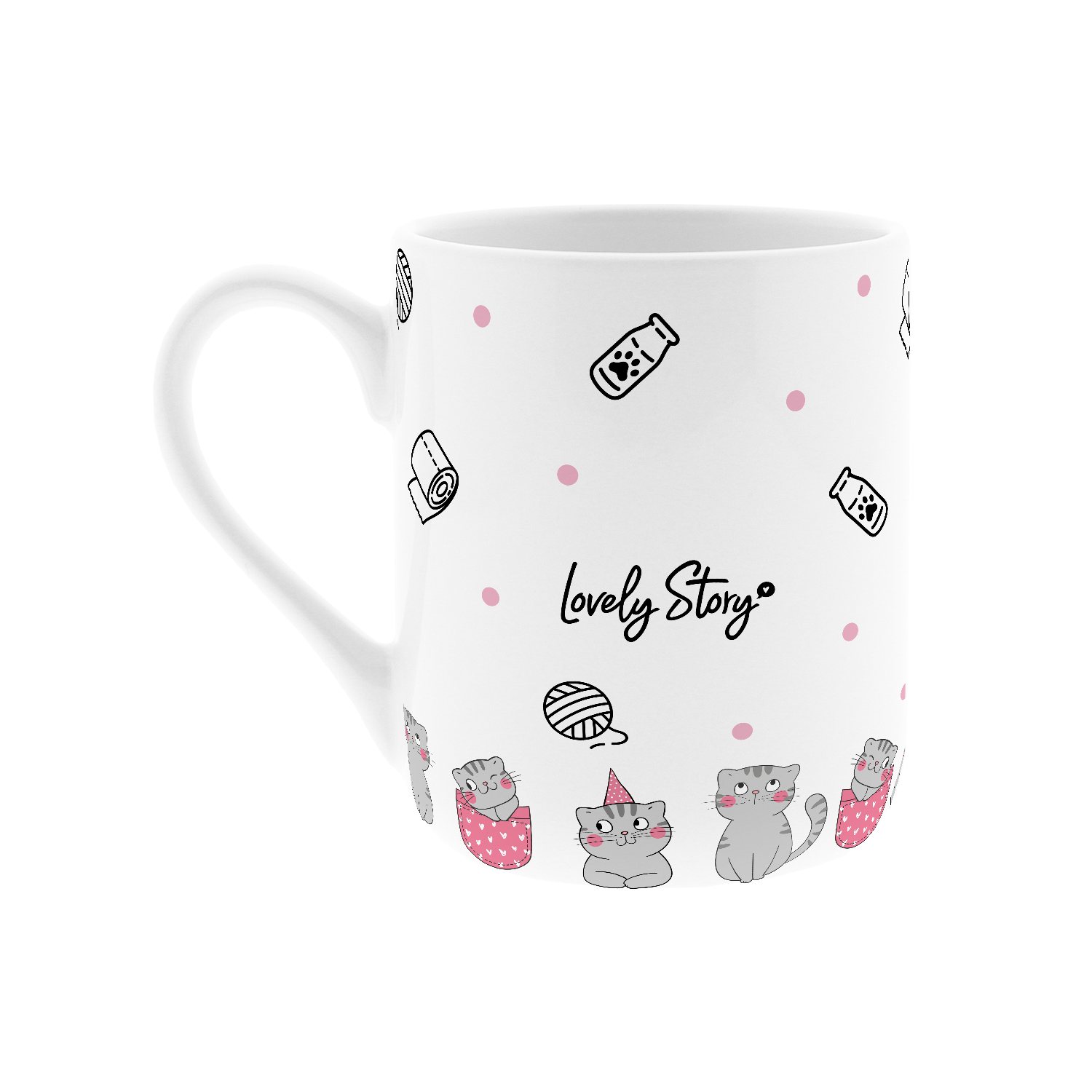 Taza 330ml - Kitty World