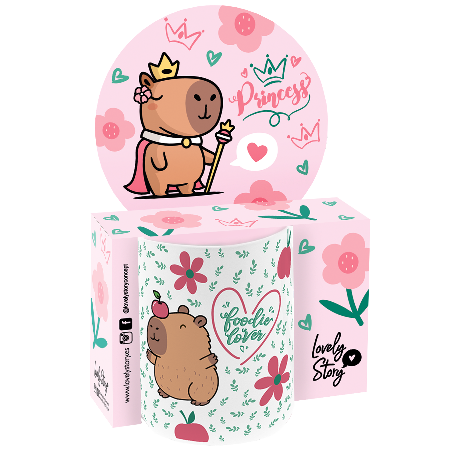 Taza 330ml - Capibara